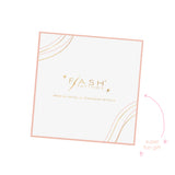 CLASSIC HEARTS' metallic gold tattoo pack includes a free Flash Off tattoo remover wipes!