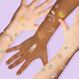 Flash Tattoos Easter kids temporary tattoo pack. Over 58 metallic kids Easter inspired tattoo stickers @FlashTattoos