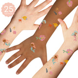 Go under the sea in the Mermaid Lagoon tattoo set by Fun Tats. The ultimate little mermaid tattoo sparkle!