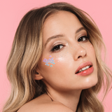 Sparkle in tropical inspired sparkle with Island Bright temporary metallic Flash Tattoos.