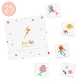 Shine bright in Fun Tats Mermaid Lagoon tattoo set featuring under the sea inspired kids tats! @Fun_Tats #FUNTATS