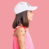 Fun Tats Butterfly Garden pack is a super fun gift for kids featuring 62 metallic temporary butterfly, fairy and twinkle tattoo stickers @FlashTattoos