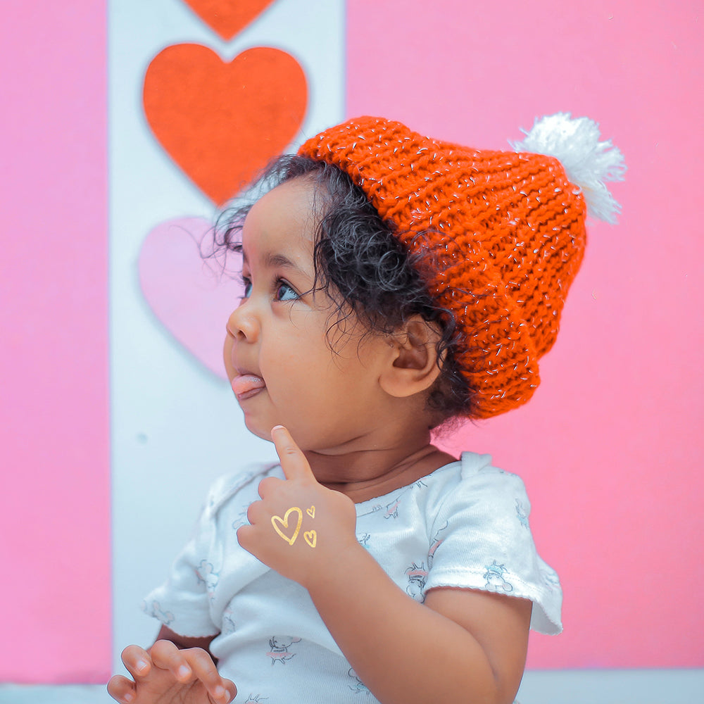 Classic Hearts tattoos are perfect for kids Valentine's Day celebrations! @FlashTattoos #FLASHTAT