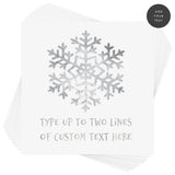 HOLIDAY SNOWFLAKE PERSONALIZED