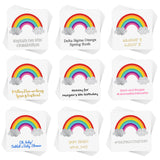  Personalize the Mini Rainbow temporary tattoo. The perfect addition for birthday parties, events, celebrations and more!