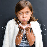 Snowflake Freckles' metallic temporary kids tattoos add chic sparkle to any winter celebration! @FlashTattoos #FLASHTAT