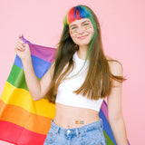 Shine bright in 'Equality' metallic temporary rainbow Flash Tattoos. @FlashTattoos #FLASHTAT