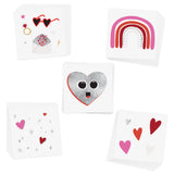 Sparkle in the Valentine's Day inspired Adore You tattoo variety set.  The cutest kids temporary tattoos!