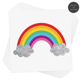 Mini rainbow set of ten colorful metallic temporary tattoos. #FLASHTAT @FlashTattoos