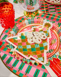 Gold Christmas Tree Dessert Plates (10 count)