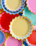 Rainbow Ric Rac Assorted Dessert Plates (10 count)