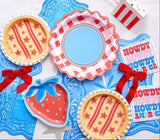 Miss American Pie Dessert Plate (10 ct)