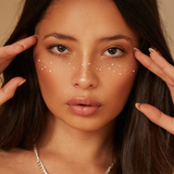 Sparkle in 'SUNKISSED SILVER FRECKLES' temporary freckle tattoos @FlashTattoos #FLASHTAT