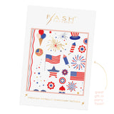 Flash Tattoos USA pack is the perfect party favor for Olympic celebrations.