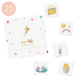 Sparkle in the Easter kids temporary tattoo variety set. 25 temporary kids tattoo stickers @FlashTattoos