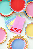 Ric Rac Rainbow Guest Napkins (16 ct)