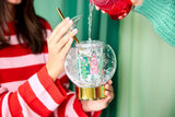 Holiday Snow Globe Sipper (Christmas Cup)