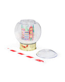 Holiday Village Snow Globe Novelty Sipper (Christmas Cup - set of 1, 6, or 12)