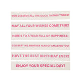Birthday Candle Confetti Party Crackers (6 count)
