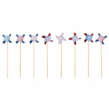 Mini Pinwheel Cake Toppers (8 ct)