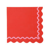 Rainbow Ric Rac Assorted Lunch Napkins (20 count)
