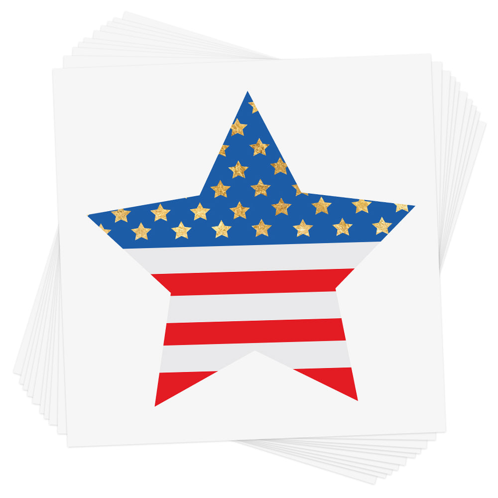 No 4th of July celebration is complete without a little Flash bling. Get the American All-Star temporary tattoo! @FlashTattoos #FLASHTAT