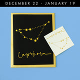 Send a luxe zodiac greeting card with exclusive constellation metallic gold Flash Tattoo to all the superstars in your life. #flashtat @FlashTattoos