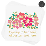  Create your custom Garden Flower Personalized temporary tattoo in minutes by easily adding your personalized text in the font and color of your choice.