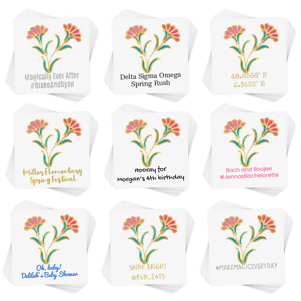 DECO FLOWERS PERSONALIZED