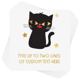 BLACK CAT PERSONALIZED