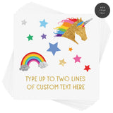 Create your custom Magical Things Personalized kids temporary tattoo in minutes by easily adding your personalized text in the font and color of your choice.