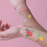 Summer Lovin Variety Set' from Flash Tattoos are the perfect addition to a tropical themed party or event!