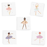 Fun Tats Ballerina inspired temporary tattoo set includes 25 metallic tattoos. The perfect party activity or favor @FlashTattoos