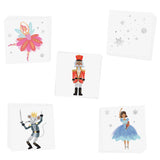 Sparkle in the 'Nutcracker Variety Set' featuring 25 colorful holiday kids temporary tattoos by @FlashTattoos