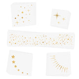 Adorn your cheeks in metallic sparkle with the Twinkling Lights Variety set featuring 25 assorted temporary face tattoos! @FlashTattoos