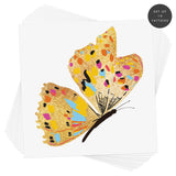 BUTTERFLY BOLD' set of ten temporary tattoos