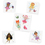 Sparkle in the magical 'FAIRIES VARIETY SET' featuring 25 individual kids tattoos in five assorted designs.