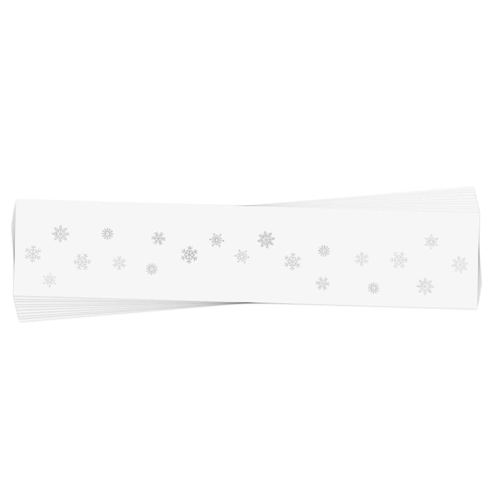 The festive 'Snowflake Freckles' face party tat is the perfect winter accessory! Use in seasonal greeting cards, on ornaments or as holiday party favors.