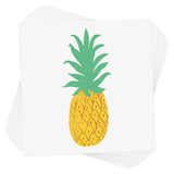 TROPICAL PINEAPPLE' metallic temporary tattoo perfect for the beach, pool days and vacations. @FlashTattoos #FLASHTAT
