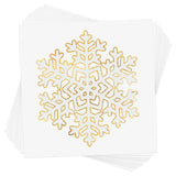Deck the Halls! Add a touch of sparkle and shine with the metallic ‘WHITE FROST’ holiday snowflake temporary tattoo party tat set. #FLASHTAT @FlashTattoos